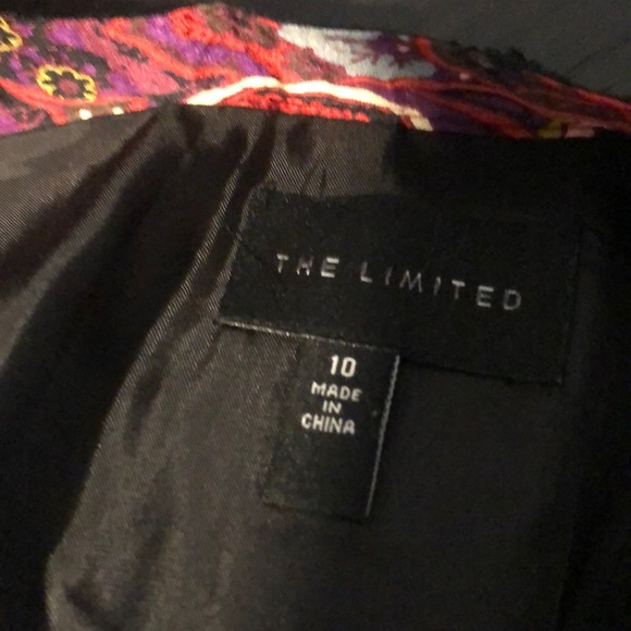 The Limited Satiny A-line skirt multicolored 10 - Picture 2 of 8